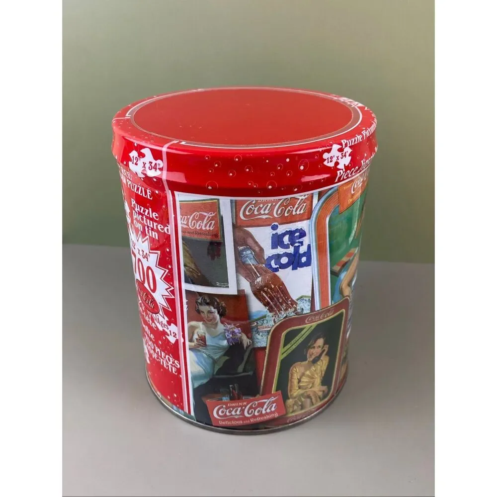 Vintage Coca Cola - Puzzle - 700 Pc - Tin SEALED Unopened